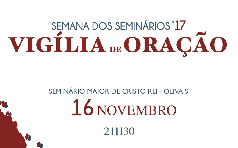 Vigília de Oração pelos Seminários